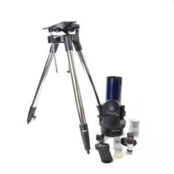 Meade ETX-90EC astro-telescope and tripod, in original case with remote control and accessories