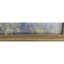 Henry Charles 'Hal' Bevan-Petman (Scottish 1894-1980): Portrait of a Spaniel, oil on canvas signed and dated '52, 37cm x 29cm