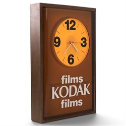 1970s/80s Kodak Films clock