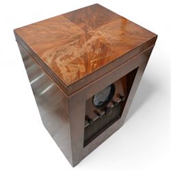 RGD - 1937 walnut cased radiogram, model number. 535 and large collection of records 