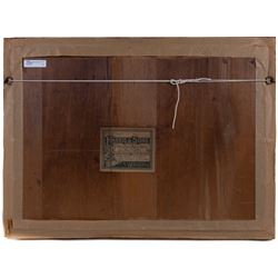 John Baragwanath King (British 1864-1939): River Landscape and Hay Making, pair watercolours signed 27cm x 44cm (2)