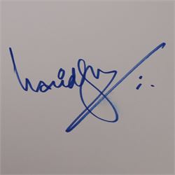 Eight signed autobiographies/biographies, comprising Twin Killing The Bill Mazeroski Story signed by Bill Mazeroski and John T Bird, Frankie Dettori, Nigel Mansell, David Frost, John Major, Geoffrey Boycott, Matthew Pinsent and Sebastian Coe