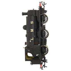 OO Works 00 gauge Aspinall/Barton Wright Ex L&YR 0-6-0 Saddle Tank in LMS black livery, boxed