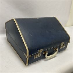 German Hohner student II compact accordion with 26 keys and 12 bass registers in a hard case With tutor