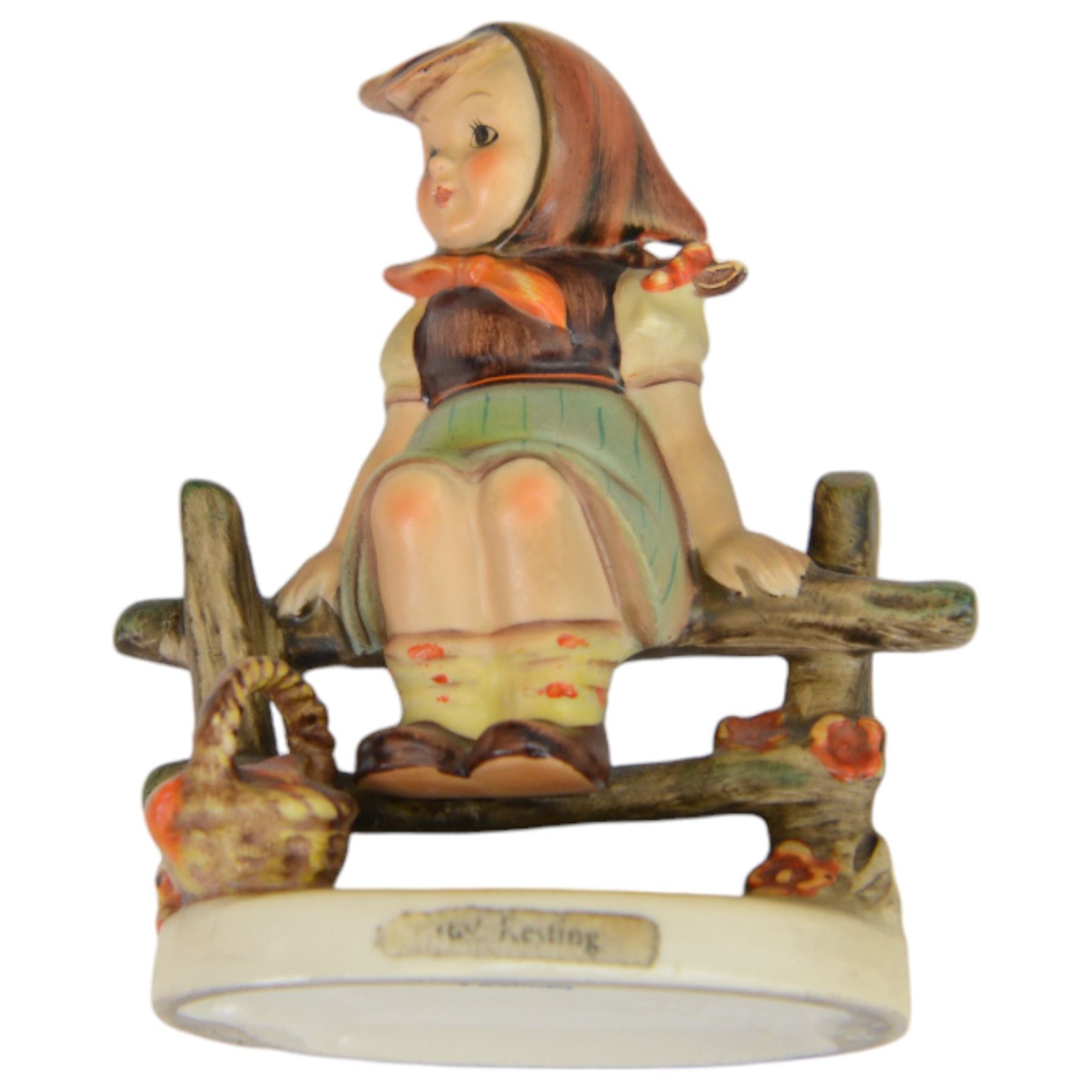 Collection of approximately  thirty four Hummel figures including Barnyard Hero, Strolling Along, Eventide Abendlied, Wayside Harmony etc 