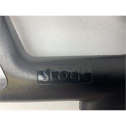 Crosman Air Guns Model 2250B .22 CO2 air rifle, with sound moderator, VLife 3-9 x 40 telescopic sight and Model 1399 Custom skeleton stock, serial no.700B25270, L91cm; with quantity of CO2 gas canisters, 