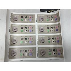 Collection of British stamps, to include Queen Elizabeth II mint decimal stamps, Victorian kiloware and others