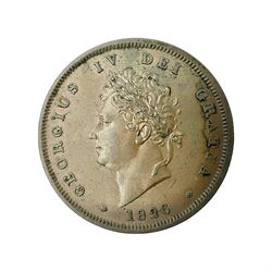 George IV 1826 one penny coin