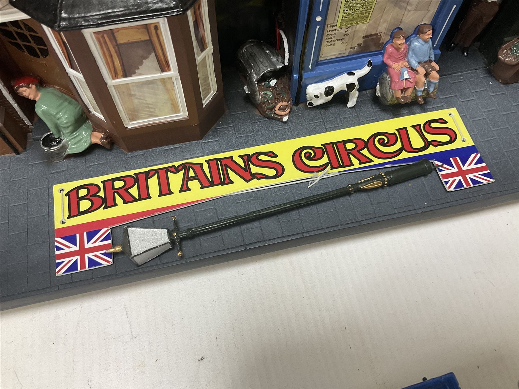 Britains - Circus Street Parade diorama with Circus Professional Vehicle no.08673; in original box 