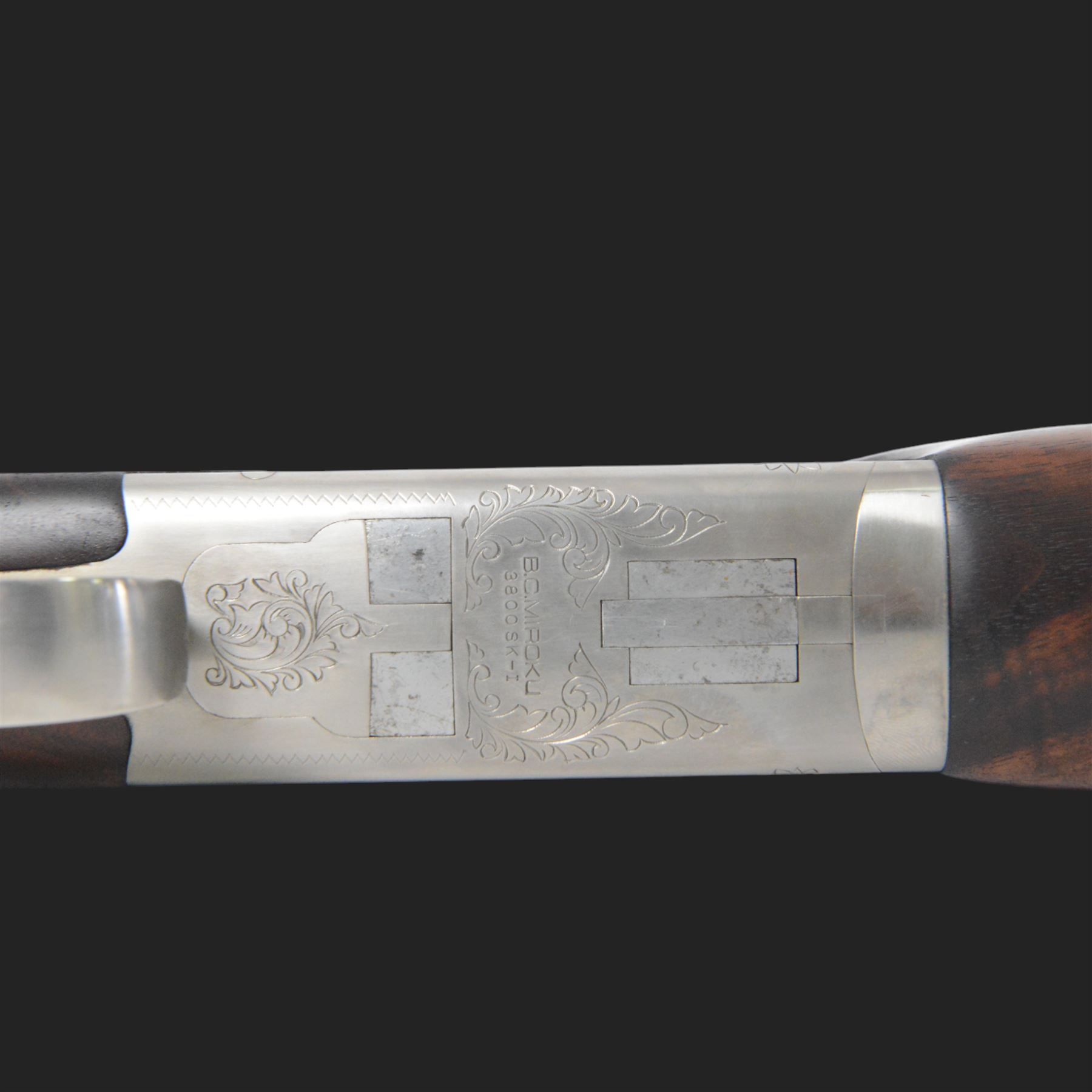 Miroku 3800SK-I 12 bore over and under ejector single trigger shotgun, with 71cm (28