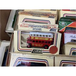 Large quantity of die-cast model vehicles,  to include Lledo Days Gone, in two boxes