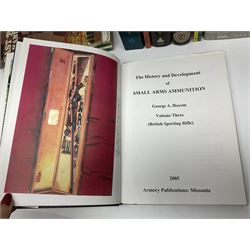Seventeen books/pamphlets on cartridge making, ammunition, gunsmithing etc including Barnes Frank: Cartridges of the World. 2006 11th edition; Donnelly John T.: The Handloaders Manual of Cartridge Conversions. 1987; Hoyem George A.: The History and Development of Small Arms Ammunition. 2005 Volume Three; Speer Reloading Manual No.11; Baker D.J.: British Handloading Cartridge Tools. 2003. Signed by author etc