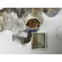 World coins and banknotes including pre Euro, United States of America, Canada, Switzerland, South Africa, Cayman Islands etc