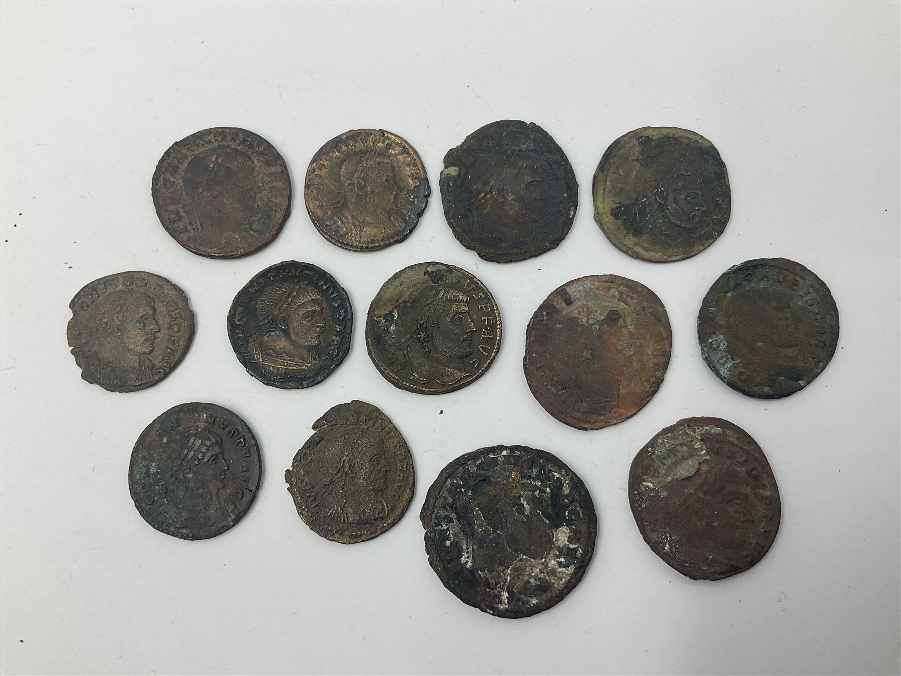 Roman Imperial Coinage, Constantine the Great, Maxentius, and further bronze folles circa 294-317AD, various mints (50)