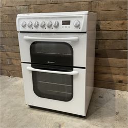 Hotpoint 62DCW electric double oven cooker