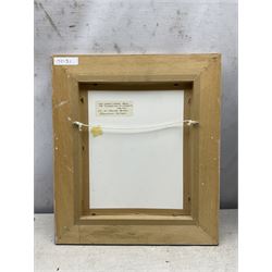 Raymond Oliver (British 1933-): 'The Grand Canal from the Guggenheim Museum', oil on canvas board signed, titled verso 29cm x 24cm 