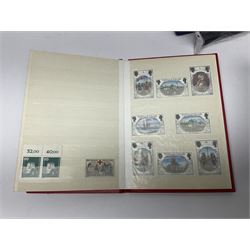 World stamps, including Angola, Argentina, Bangladesh, Belgium Congo, Belgium, Brazil, small number of China, Denmark etc, Benham first day covers etc, housed in various albums, stockbooks, folders and loose, in one box