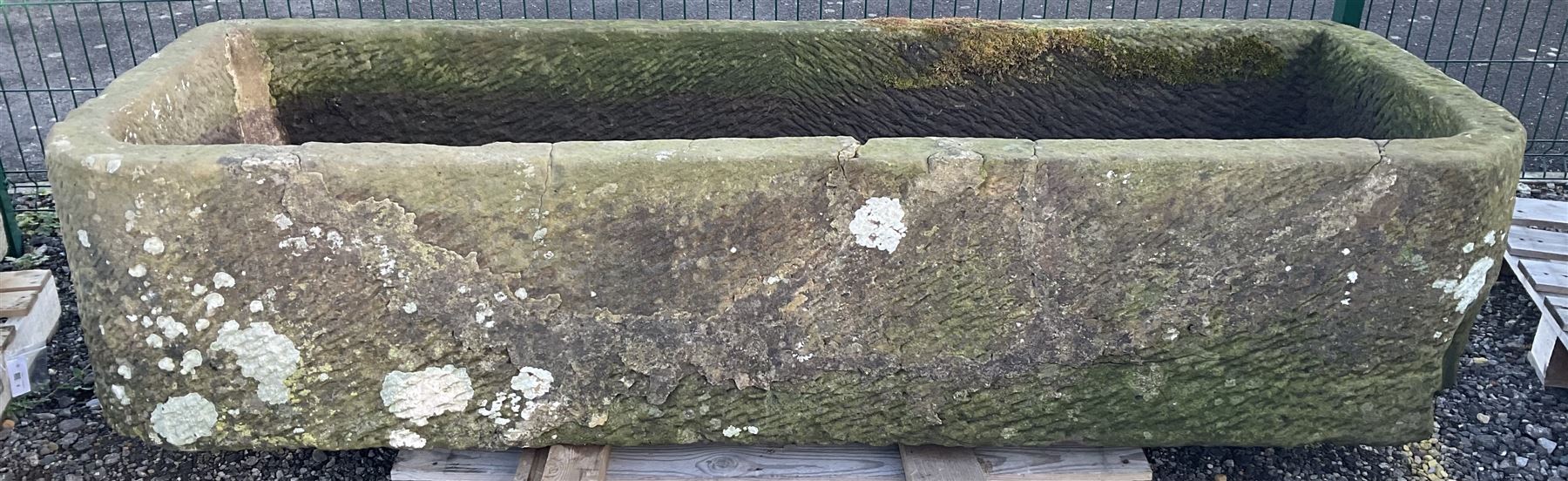 Large 19th century rectangular stone trough - THIS LOT IS TO BE COLLECTED BY APPOINTMENT FROM DUGGLEBY STORAGE, GREAT HILL, EASTFIELD, SCARBOROUGH, YO11 3TX