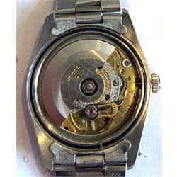 Tudor Prince Oysterdate gentleman's stainless steel Rotor Self-Winding wristwatch, circa 1986, silvered dial with date aperture, Ref. 74000, serial No. 183125, on original stainless steel bracelet