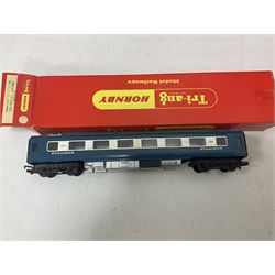 Various makers ‘00’ gauge - twenty three passenger coaches to include buffet cars, sleeping cars, utility van, Pullman coaches etc; mostly Hornby/Tri-Ang boxed (23) 