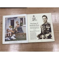 The Daily Express Coronation Souvenir picture book 1937, together with boxed Spode Selby Abbey plate and boxed Wedgwood West Riding of Yorkshire County Council plate 