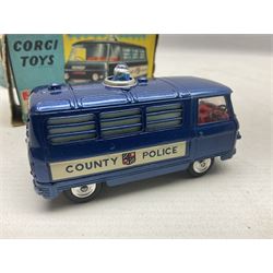 Corgi - Commer Police Van with flashing light No.464 and Chipperfield's Mobile Booking Office No.426; each in original box with paperwork (2)