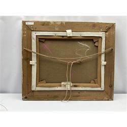 Edith Todd (British 1894-1973): Still Life of Apples, oil on canvas signed and dated 1957, 39cm x 49cm