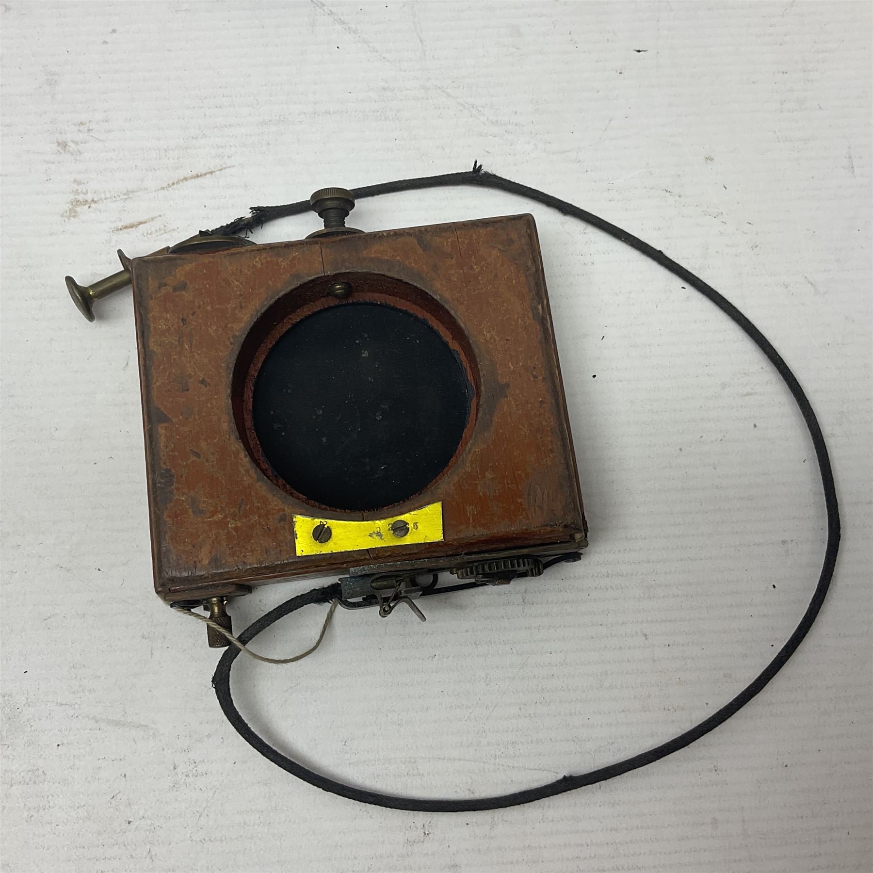 Selection of Brass Camera Lenses, to include Ross London lens 8 1/2 x 6 1/2, Beck Symmetrical lens, etc together with lens holders 