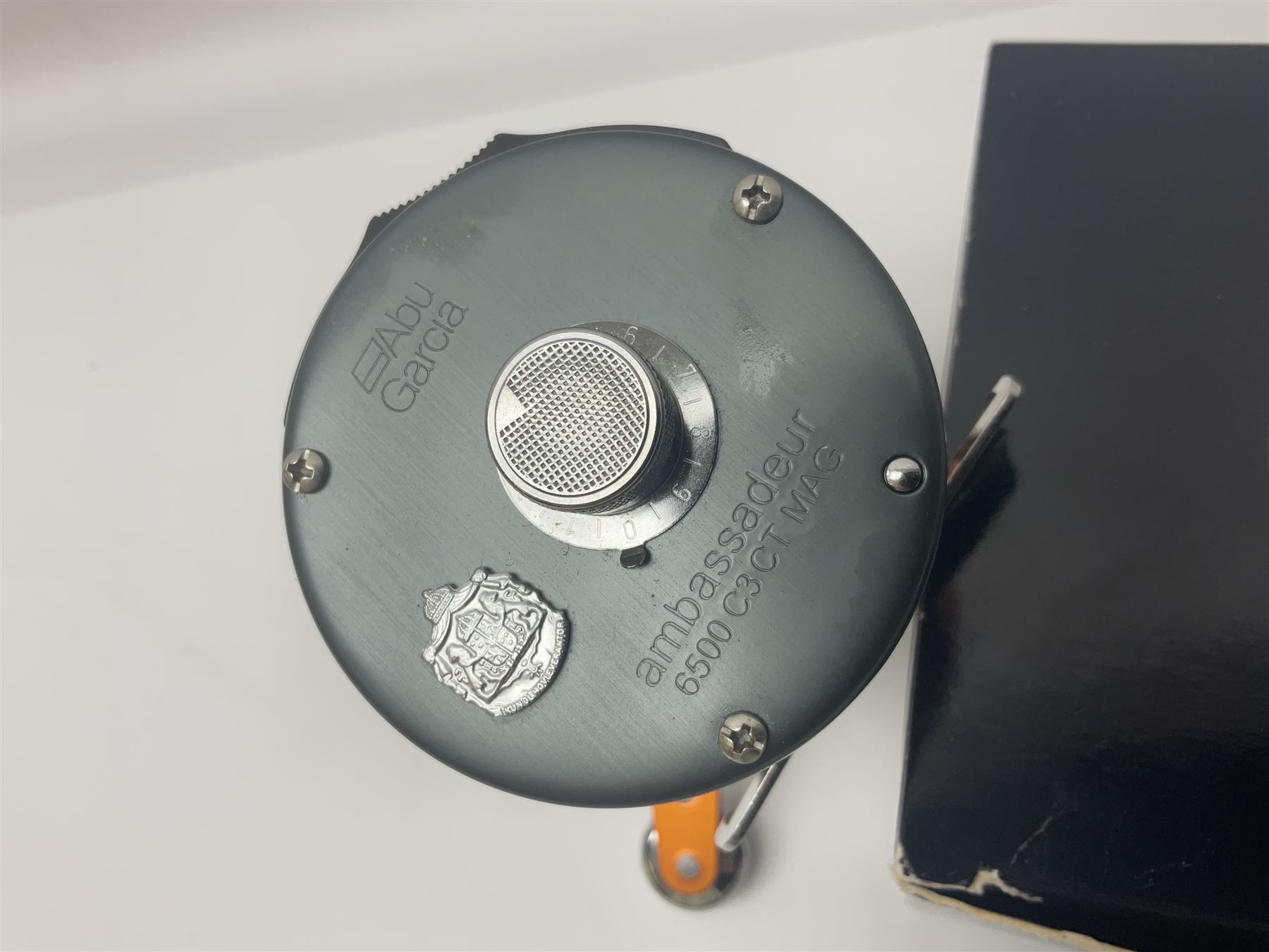 Three multiplier spool sea fishing reels, to include Swedish Abu Ambassaduer 700c Black, with spare spool, Swedish Abu Garcia Ambassadeur 6500 C3 CT MAG and Penn 515 MAG2, all boxed