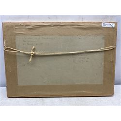 Herbert John Finn (British 1860-1942): Capstan and Boathouse at Kingsdown - Kent, watercolour signed, titled verso 16cm x 24cm