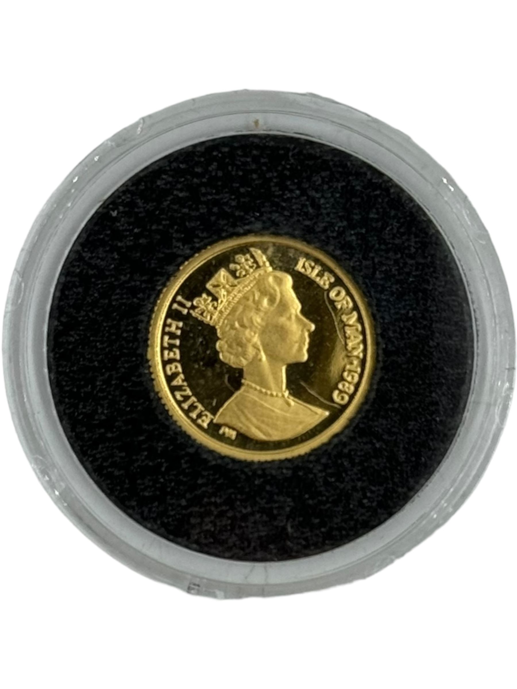 Four one twenty-fifth of an ounce 24 carat gold coins, from 'The Smallest Gold Coins of the World Collection', all with Westminster certificates (4)