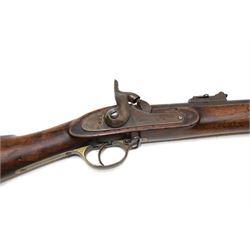 Volunteer percussion P53 type rifle, 94cm (37