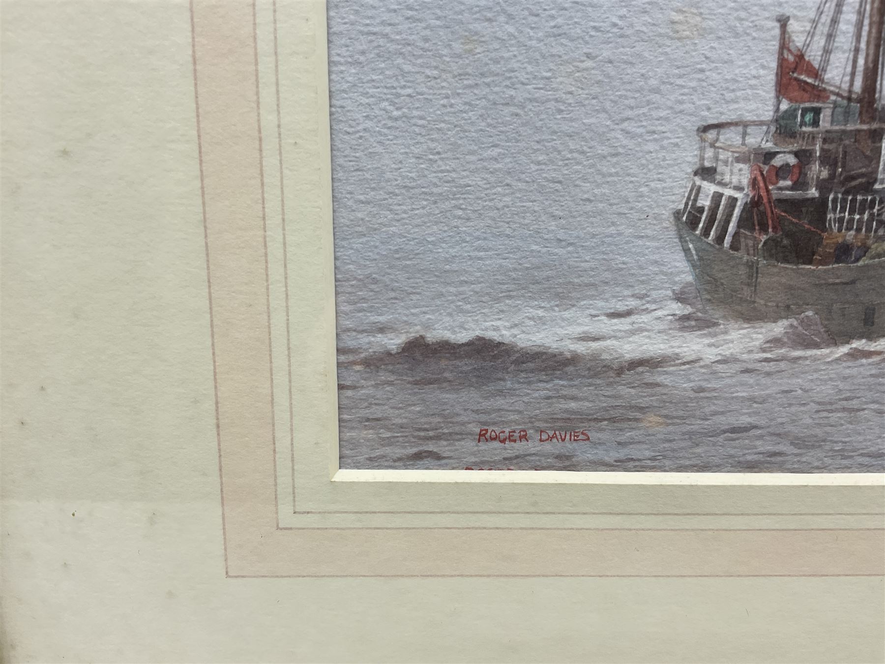 Roger Davies (British 1945) 'Pentland Firth' Hull Trawler H123