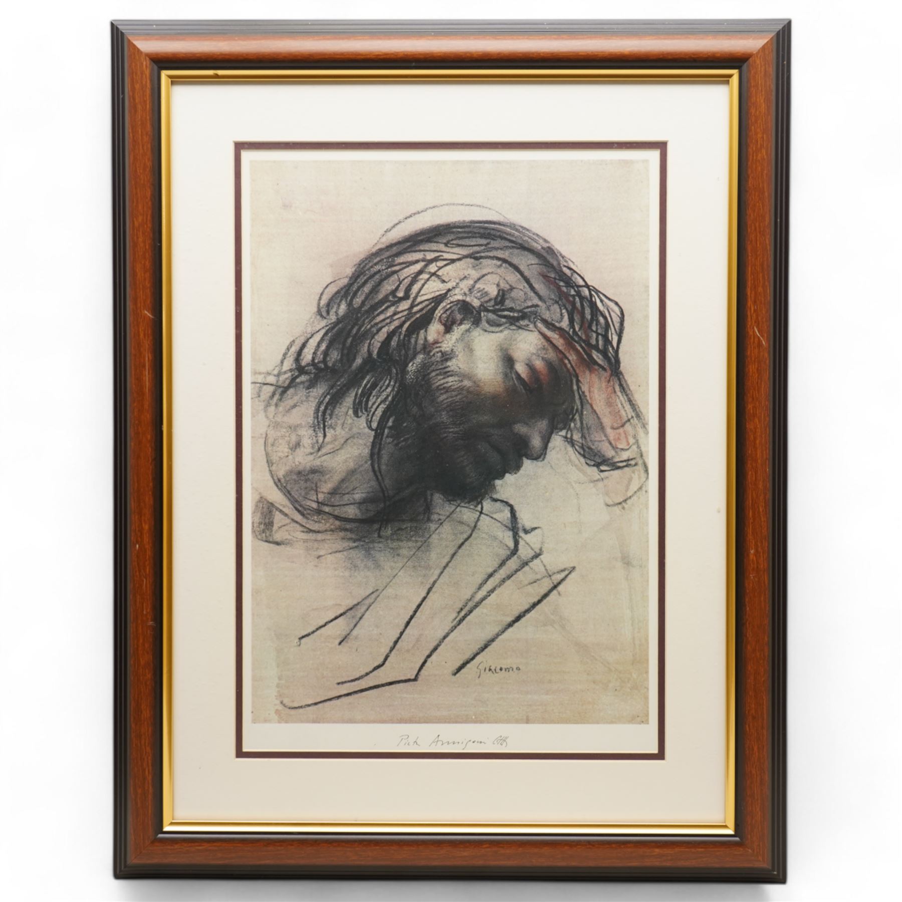 Pietro Annigoni OMRI (Italian 1910-1988): 'The Last Supper' and Preparatory Studies, set ten colour prints signed in the plate max 50cm x 35cm (10)