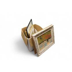 Collection of Framed Artworks, including: Jane Strother limited edition print  108/125 'Amaretti', Patrick Livingstone, 'Dying Flowers' 81.5cm x 101cm, 2 portraits, 2 caricatures, 2 landscapes and 2 prints. 