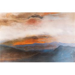 Ebenezer John Woods (Jack) Prior (British 1914-1988): 'The Estuary Near Arnside' and 'Flowerdale Bay -Gairloch Wester Ross', two watercolours signed, titled verso 18.5cm x 27.5cm; together with a signed print (3)