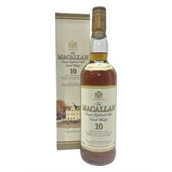 Macallan, 10 year old, single malt Scotch whisky, 700ml, 40% vol, boxed