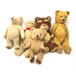 Gabrielle Designs Paddington Bear with plastic dog type nose and felt foot pads, undressed, H18