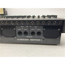 General Music Minipower 12 Digital Signal Processor, serial no.378G940061, L46cm; in fur-lined flight type case with lead