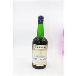 Mixed alcohol, comprising, three bottles of Harveys Bristol Cream Sherry, Harveys Bristol Milk Sherry, Croft very old pale cream sherry and Taylor's Trident port, various contents and proof  (6)
