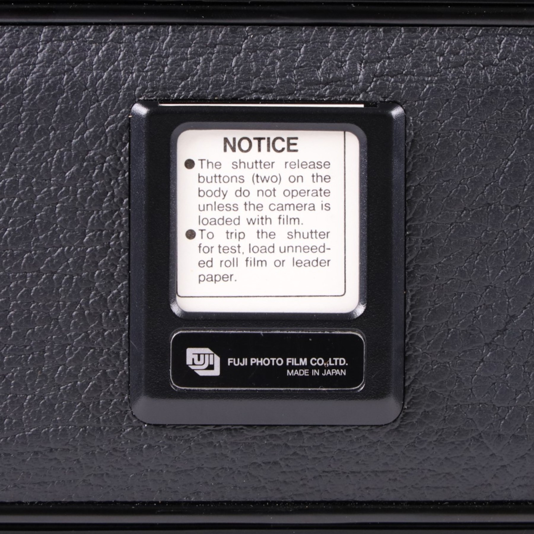 Fuji Panorama G617 Professional medium format camera, serial no. 6111450, with a Fujinon SW 1:8/105 lens, contained within original fitted carry case and cardboard box