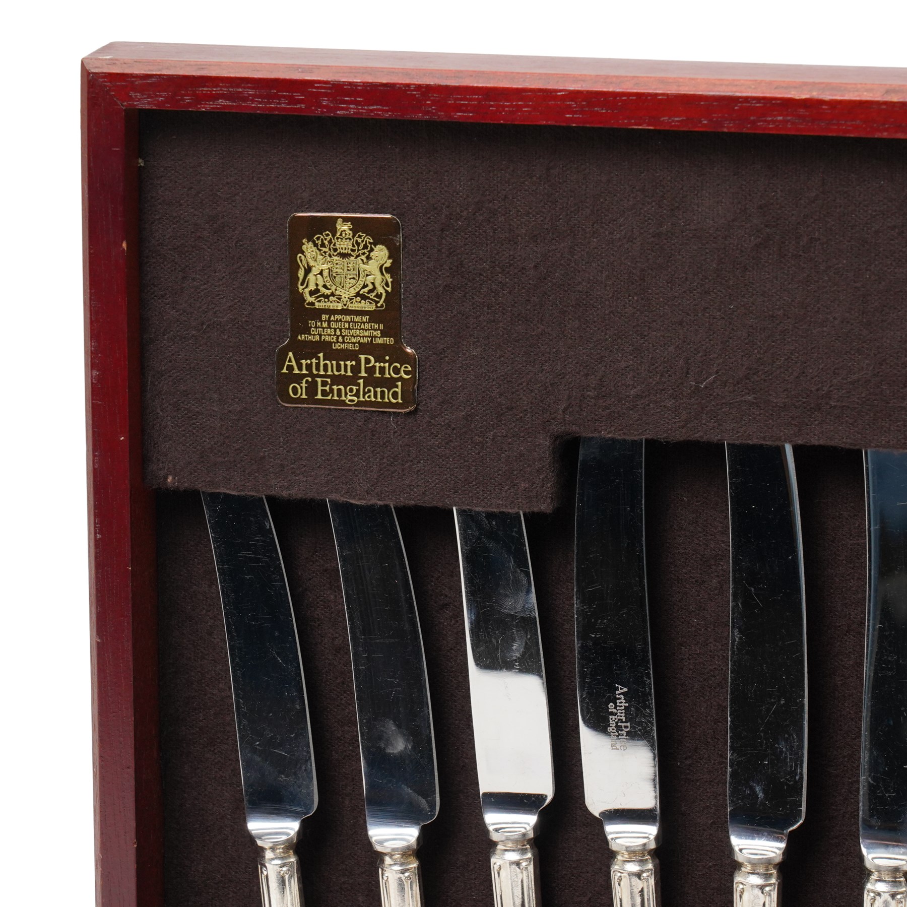 Arthur Price Dubarry pattern canteen of cutlery