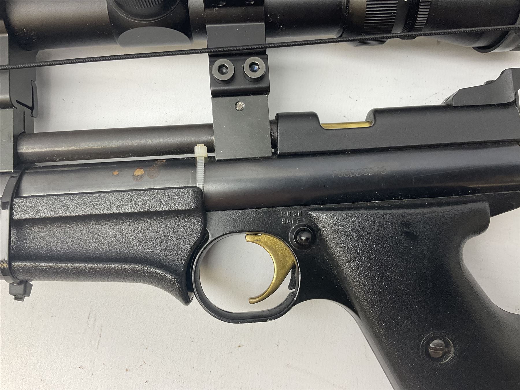 Crosman Air Guns Model 2250B .22 CO2 air rifle, with sound moderator