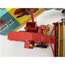 Corgi - Massey-Ferguson 780 Combine Harvester no.1111 and Corgi Massey-Ferguson 65 Tractor with Shovel no.53; both in original boxes 