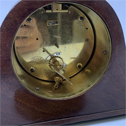 A mahogany Napoleon hat clock, the 3.5