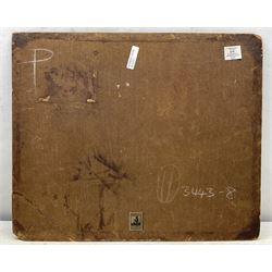 Attrib. Adrian Paul Allinson (British 1890-1959): Southern French Landscape, oil on board unsigned 50cm x 61cm (unframed)