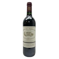 Chateau Margaux, 1989, Premier Grand Cru Classe Margaux, 75cl, 12.5% vol
