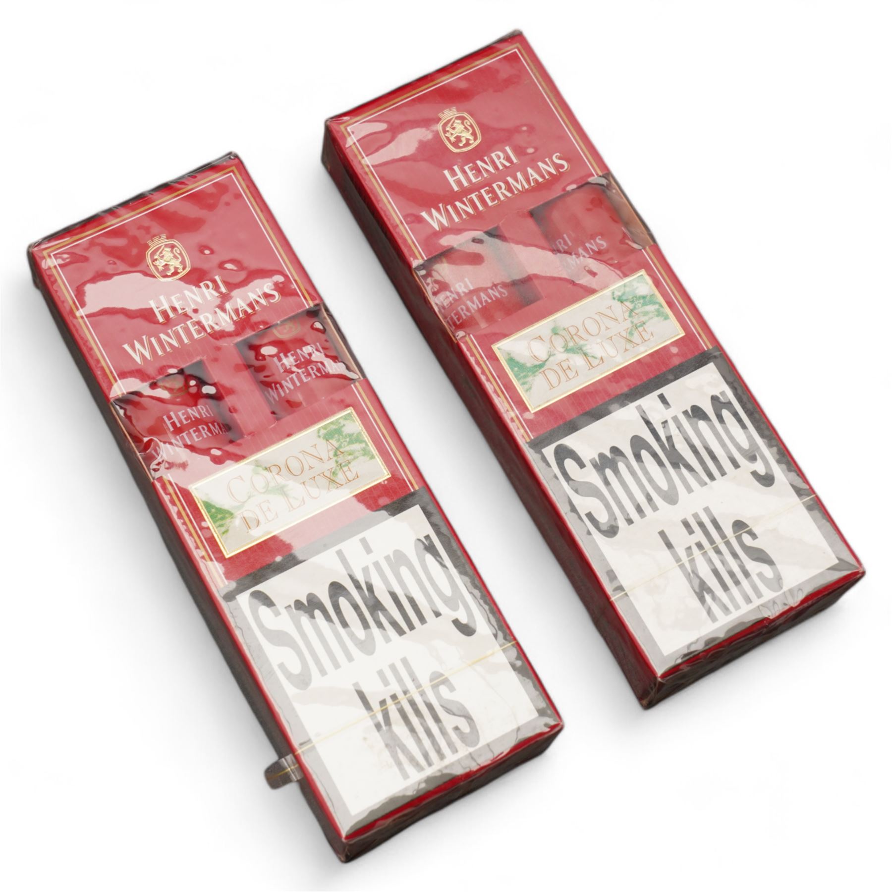 Sealed boxes of cigars including Ramayana, Villiger, Adipati No. 1, Henri Wintermans, Bali Legong and Agio Wilde Havanas (9)