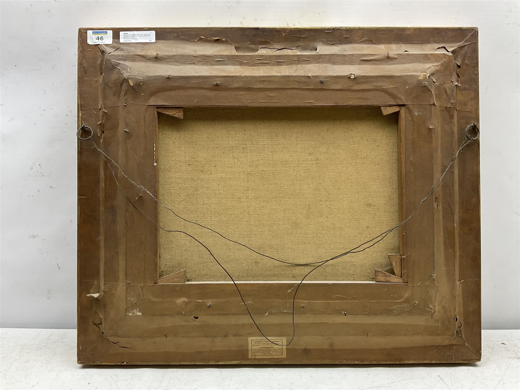 George Paice (British 1854-1925): 'Merryman' Portrait of a Hunter, oil on canvas signed titled and dated '11, 34cm x 44cm
Provenance: private collection; with David Duggleby Ltd. 26th November 2012 painted for the previous vendor's family