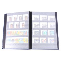 Queen Elizabeth II mint decimal stamps in one folder, face value of usable postage approximately 680 GBP